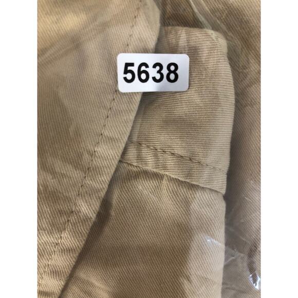 Madewell The Perfect Shirt Long Sleeve Slim Fit Softdrape Twill Light Sand NWT S - Picture 8 of 9